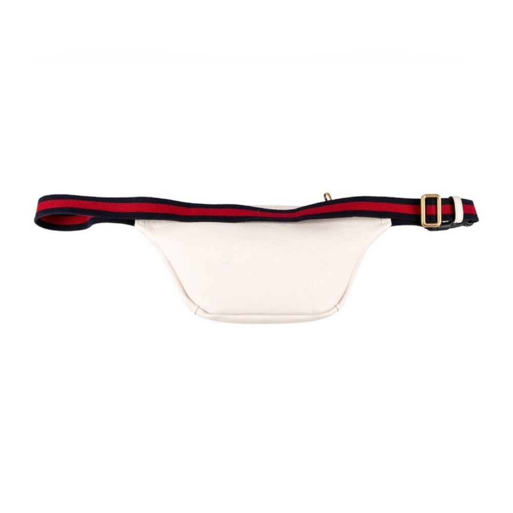 Gucci  Leather Belt Bag with Red and Blue Stripe - Picture 7 of 8